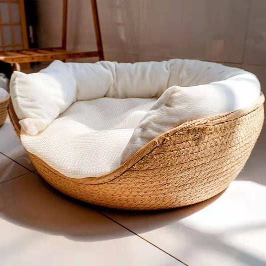 TEEK - Cozy Nest Pet Bed PET SUPPLIES theteekdotcom white complete basket 32cmx32cm 