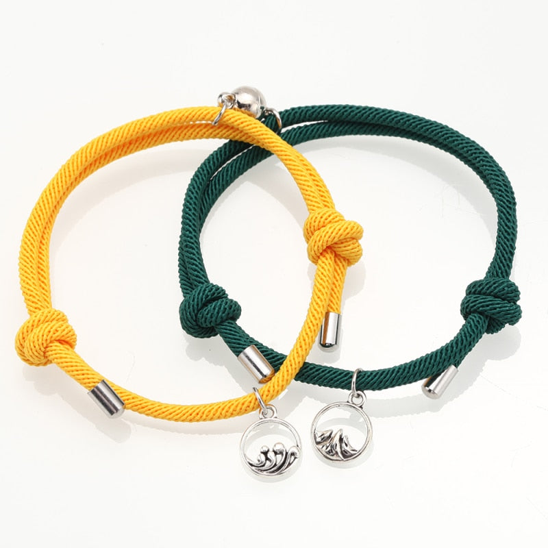 TEEK - Couple's Magnetic Bracelets JEWELRY theteekdotcom W Adjustable 