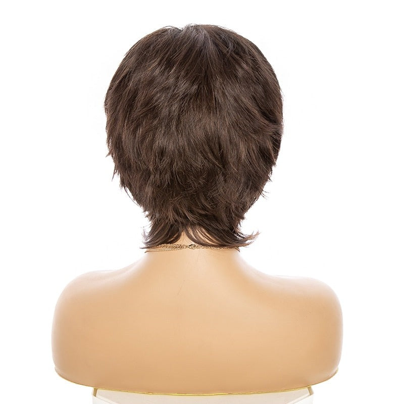 TEEK - Synth Short Shaped Taper Wigs HAIR theteekdotcom   