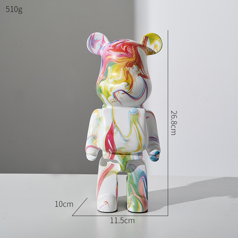 TEEK - Colorful Graffiti Bear Statues