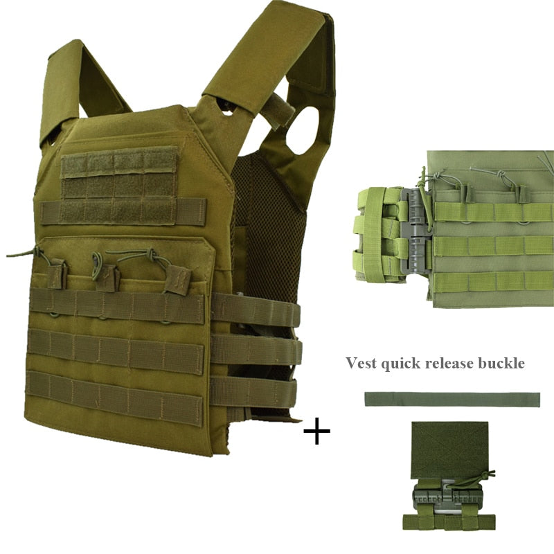TEEK - Tactical Airsoft Vest SAFETY VEST theteekdotcom Combination 3  