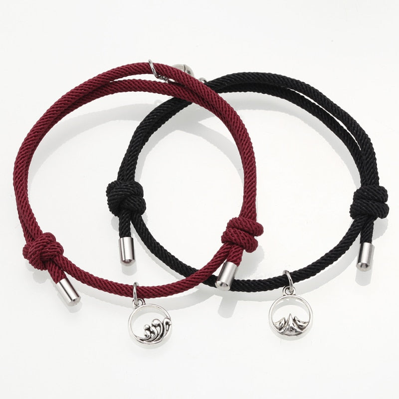 TEEK - Couple's Magnetic Bracelets JEWELRY theteekdotcom R Adjustable 