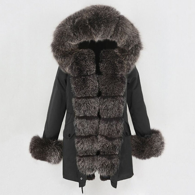 TEEK - Real Winter Detachable Coat 1 | Various Colors COAT theteekdotcom black dark brown 1 XS 