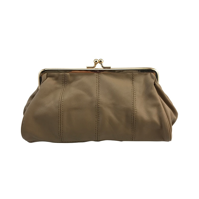 TEEK - Variety of Coin Purse Handbags BAG theteekdotcom Light Brown  