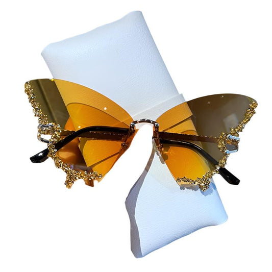 TEEK - Better Butterfly Sunglasses EYEGLASSES theteekdotcom Yellow  