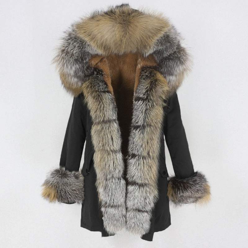 TEEK - Real Winter Detachable Coat 1 | Various Colors COAT theteekdotcom black gold silver XS 