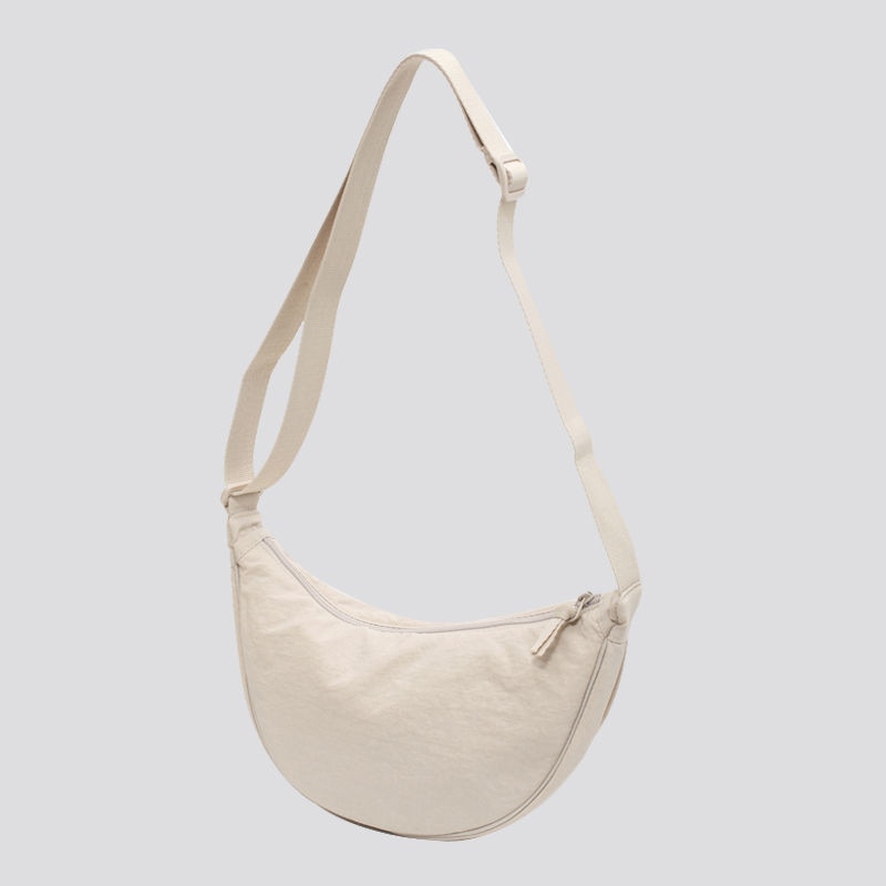 TEEK - Simple Shoulder Sling Bag BAG theteekdotcom beige/light gray  