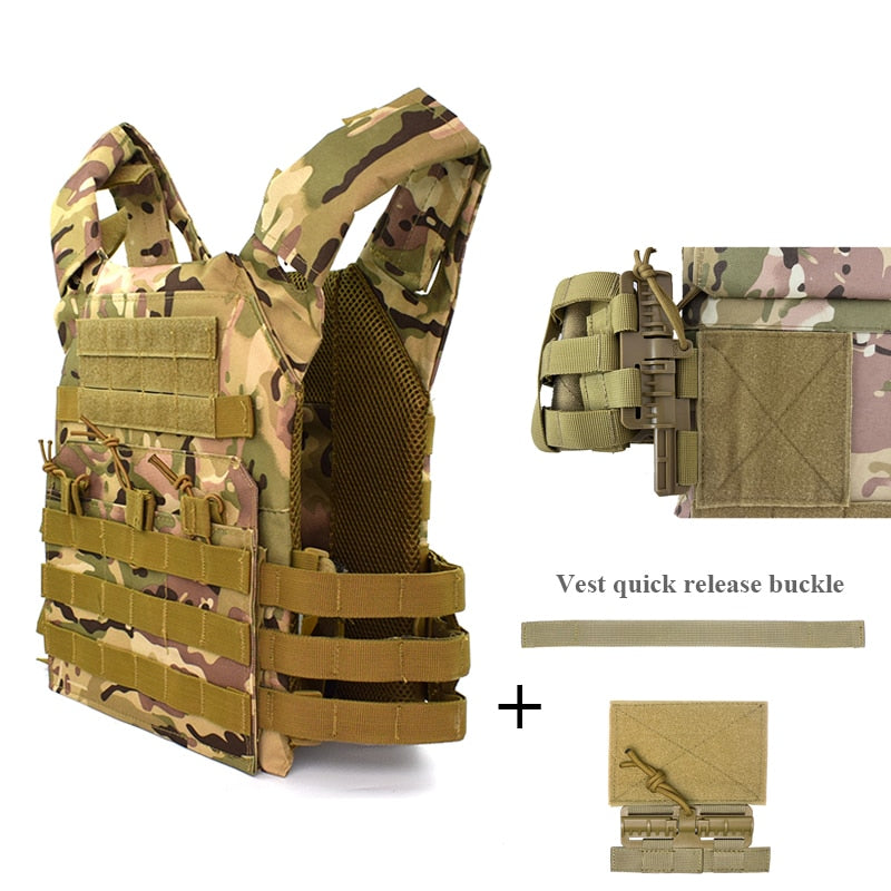 TEEK - Tactical Airsoft Vest SAFETY VEST theteekdotcom Combination 4  