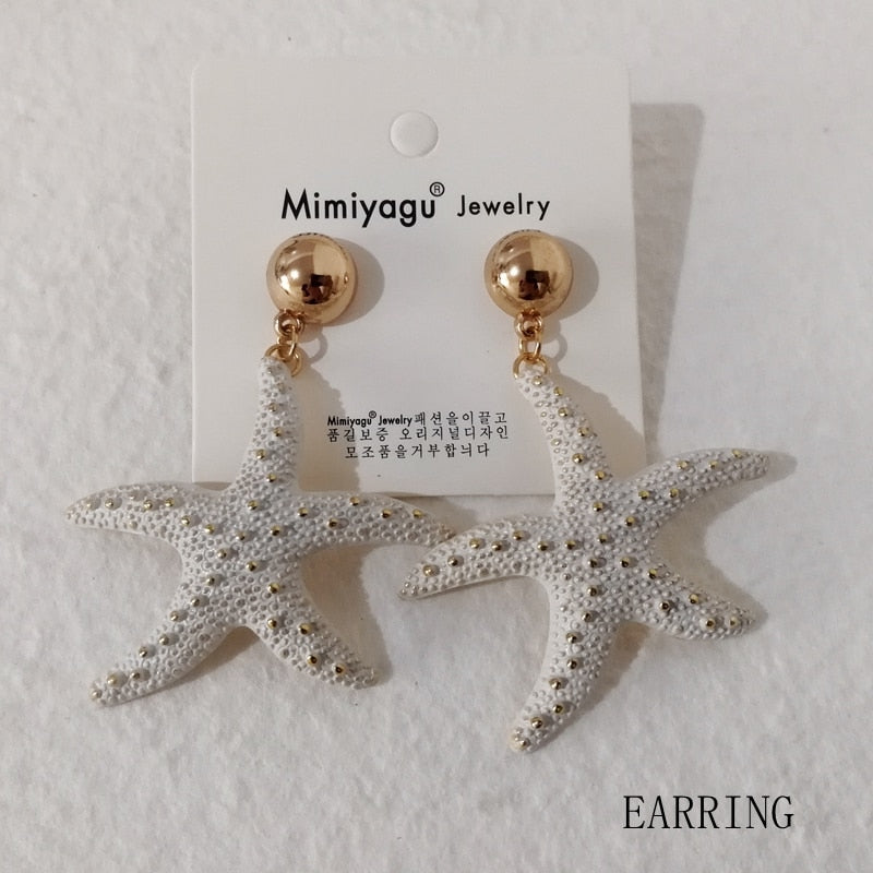 TEEK - Starfish  Jewelry JEWELRY theteekdotcom earring  