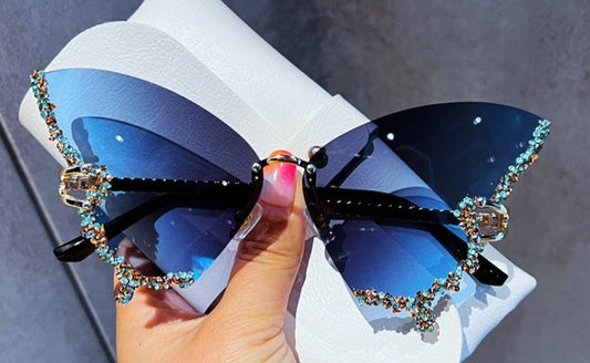 TEEK - Better Butterfly Sunglasses EYEGLASSES theteekdotcom Blue 25-30 days 