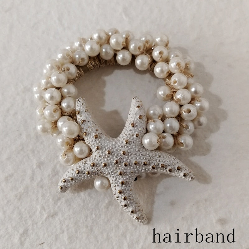 TEEK - Starfish  Jewelry JEWELRY theteekdotcom hairband  