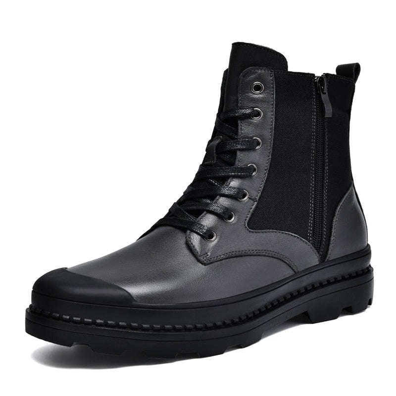 TEEK - Mens  Opportune  Boots SHOES theteekdotcom Gray-No fur 6.5 