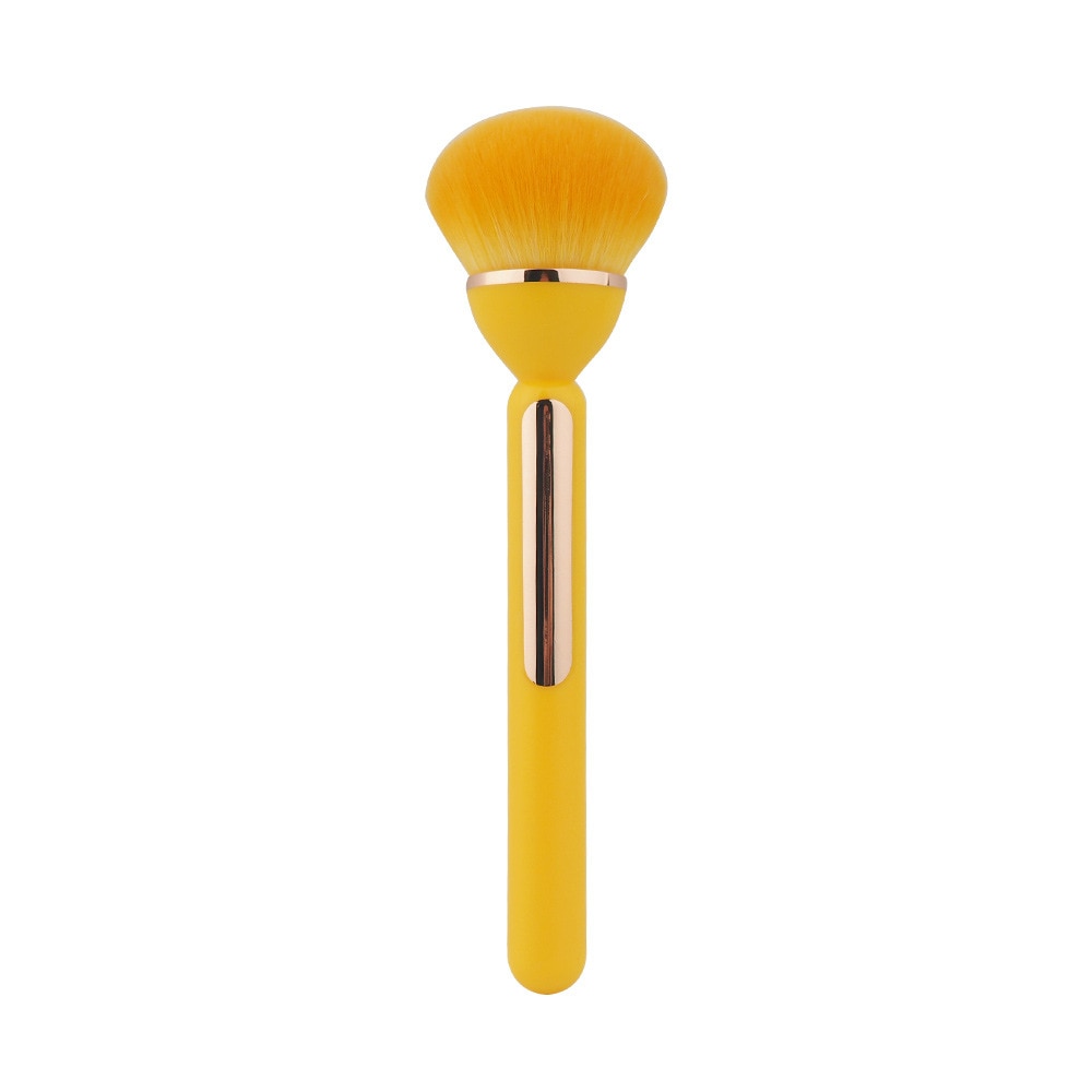 Teek - Makeup Pop Professional Loose Powder Brush MAKEUP BRUSH theteekdotcom Yellow  