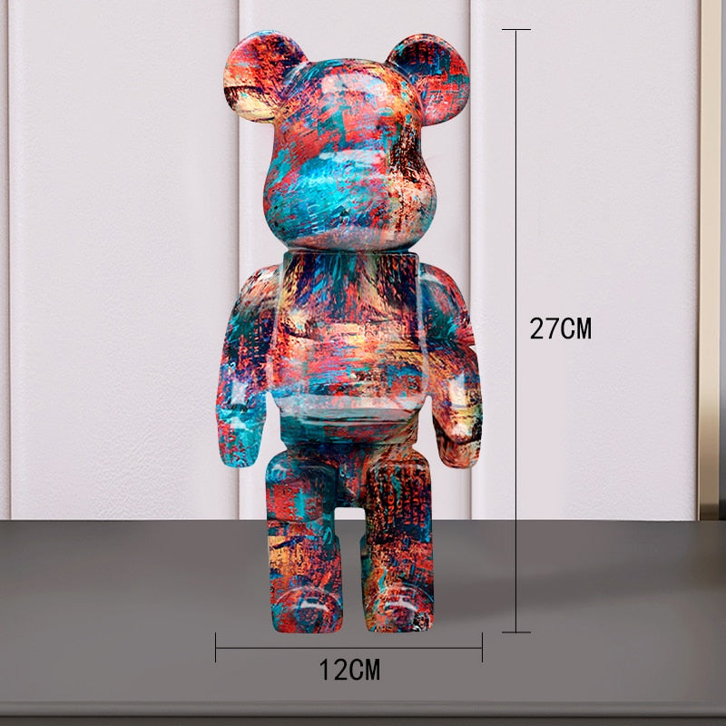 TEEK - Colorful Graffiti Bear Statues