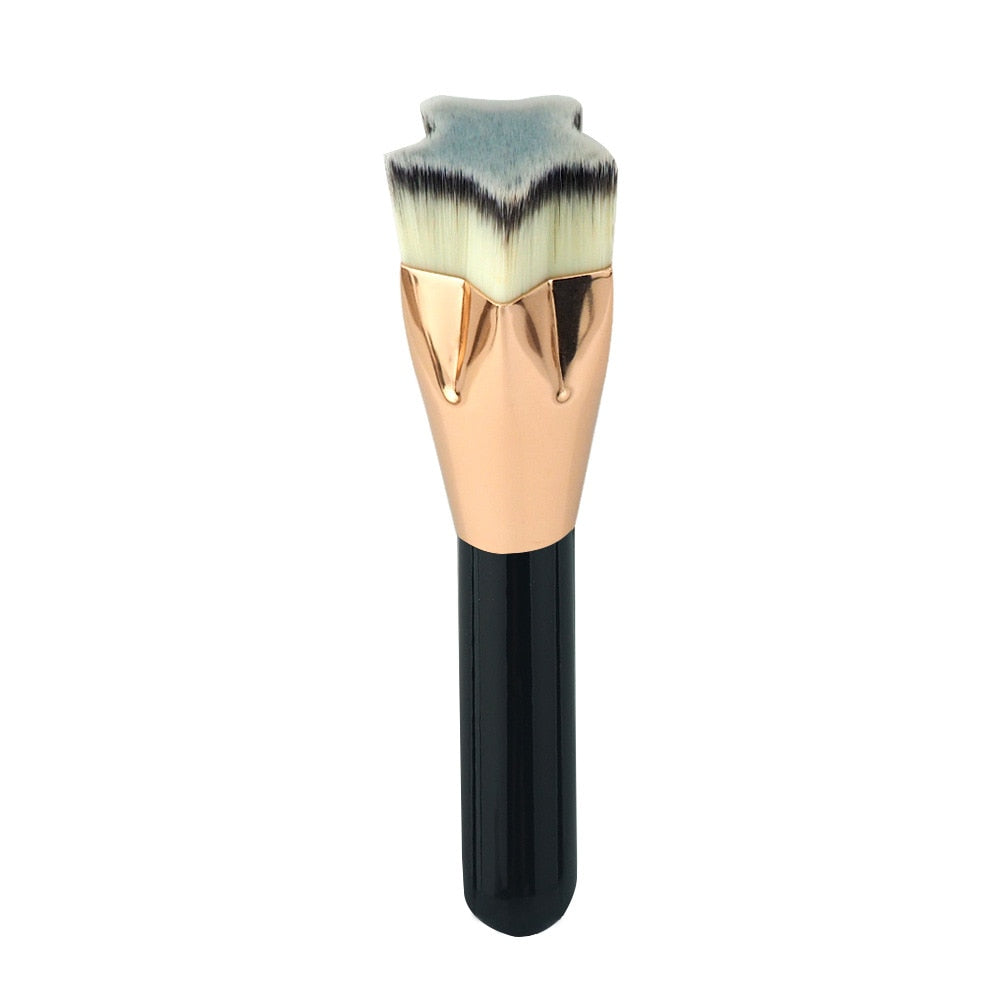 TEEK - Flat Star Wooden Handle Makeup Brush MAKEUP BRUSH theteekdotcom Default Title  