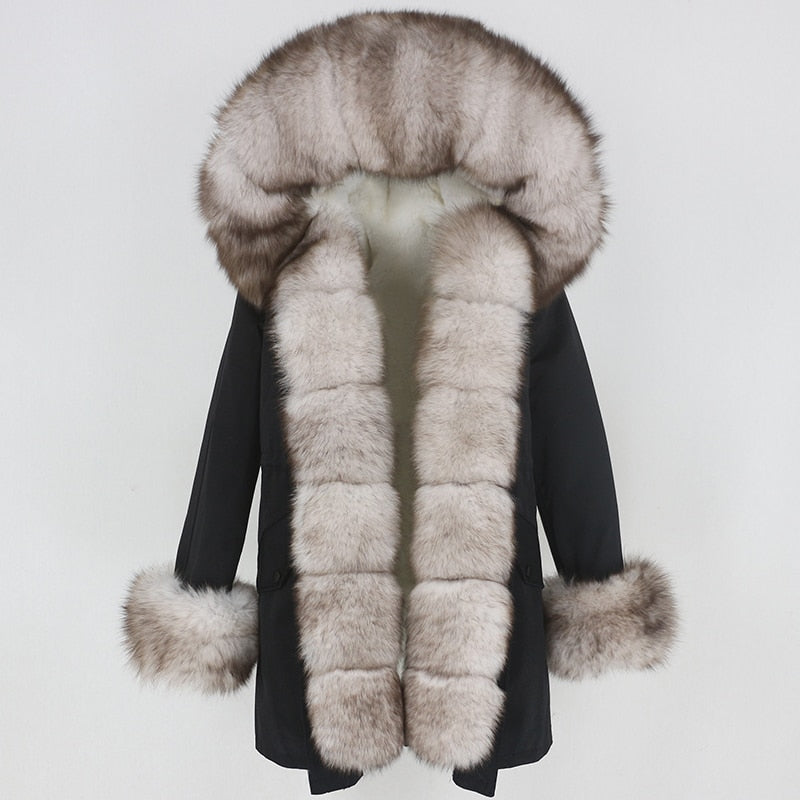 TEEK - Real Winter Detachable Coat 2 | Various Colors COAT theteekdotcom black white beige XS 