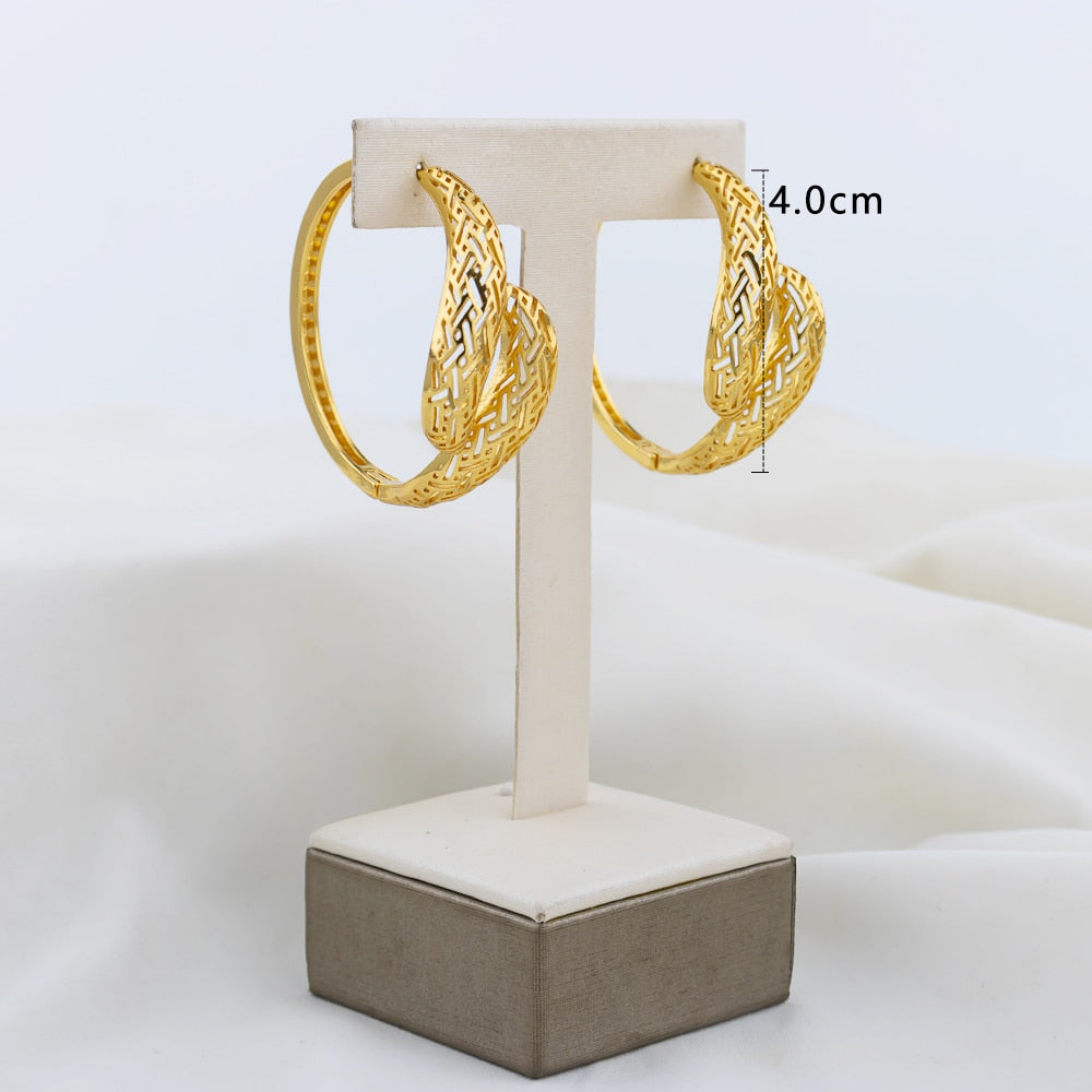 TEEK - Various Gold-Plated Copper Hoop Earrings JEWELRY theteekdotcom 5  