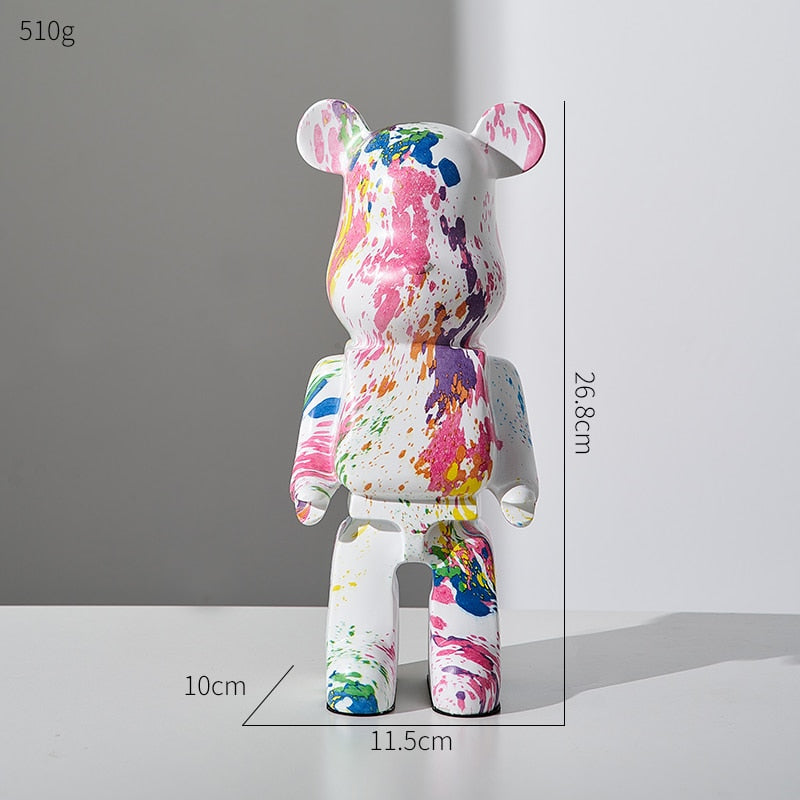 TEEK - Colorful Graffiti Bear Statues