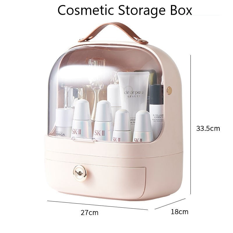TEEK - Luxury Cosmetic Storage Display Capsule Organizers MAKEUP STORAGE theteekdotcom 1 Drawer Capsule Pink  