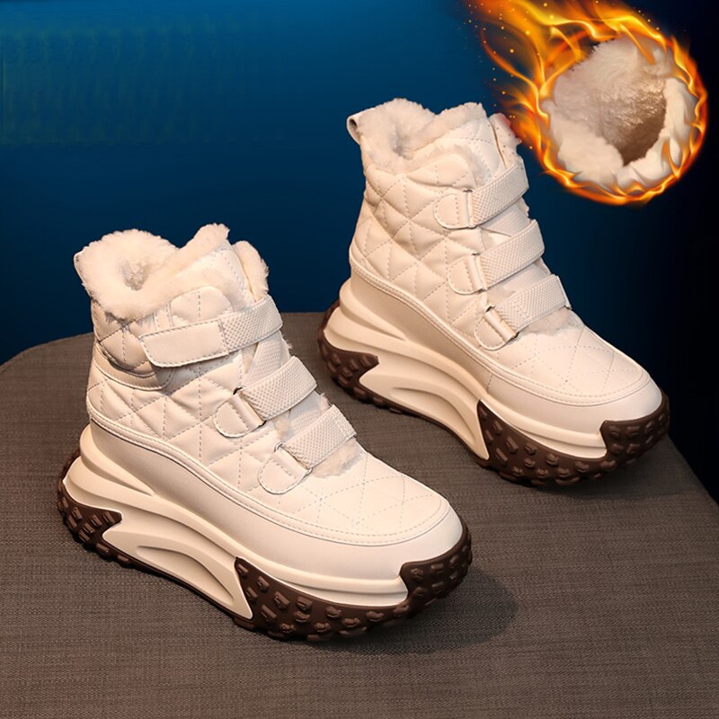 TEEK - Plush Up Snow Boots SHOES theteekdotcom   