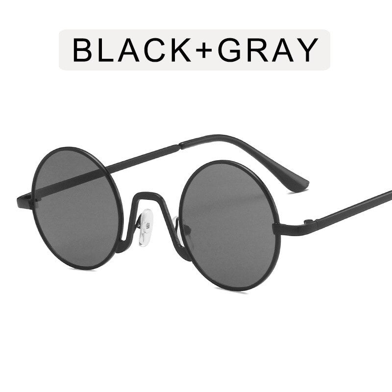 TEEK - Down Round Sunglasses EYEGLASSES theteekdotcom Black Gray  