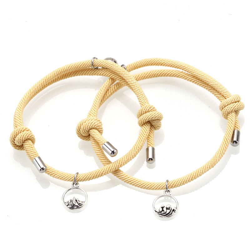 TEEK - Couple's Magnetic Bracelets JEWELRY theteekdotcom G Adjustable 