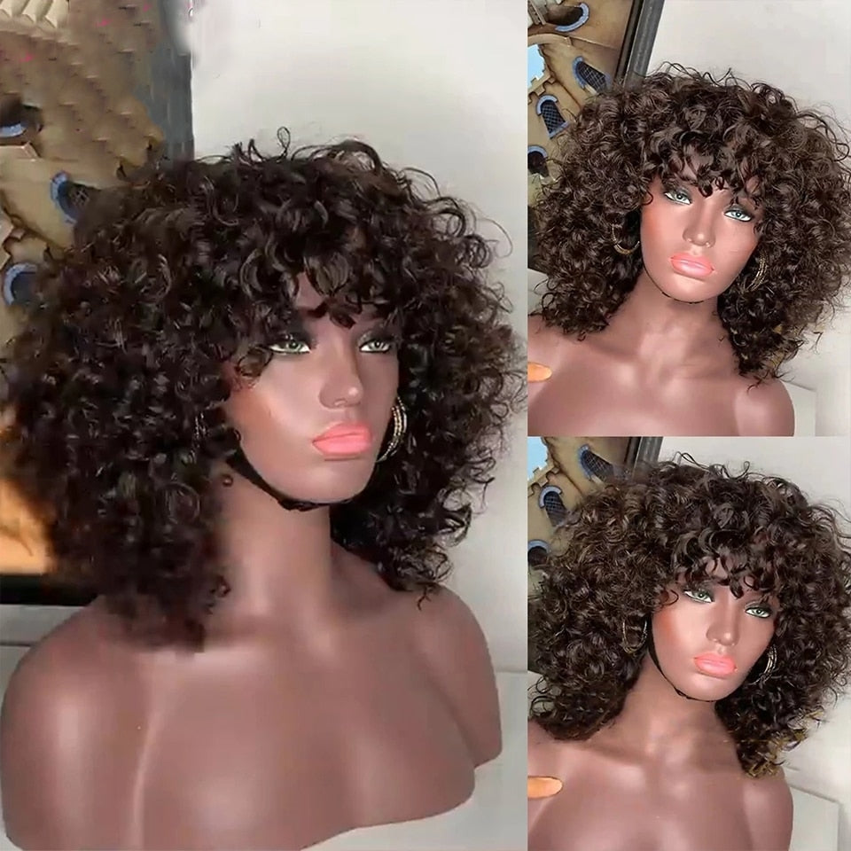 TEEK - Rose Curly Wig With Bangs HAIR TEEK H   