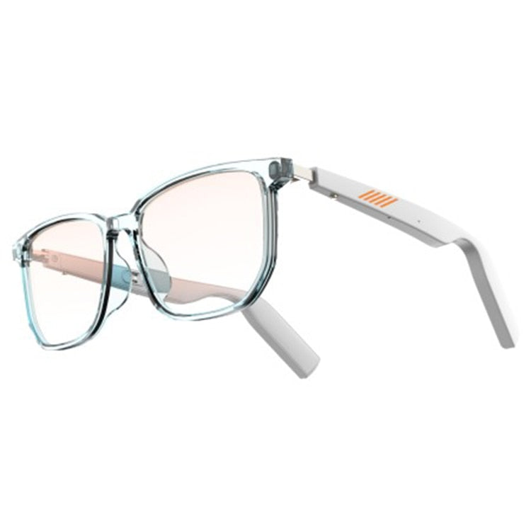 TEEK - Smart Bluetooth Glasses EYEGLASSES theteekdotcom White 25-30 days 