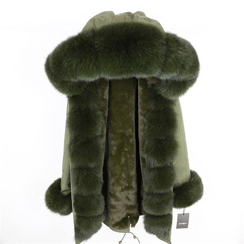 TEEK - Real Winter Detachable Coat 1 | Various Colors COAT theteekdotcom green green XS 