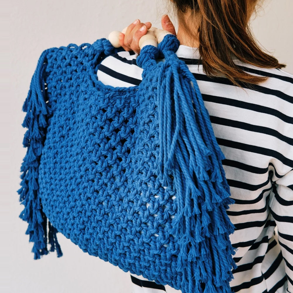 TEEK - True Tassel Beaded Bag BAG theteekdotcom   