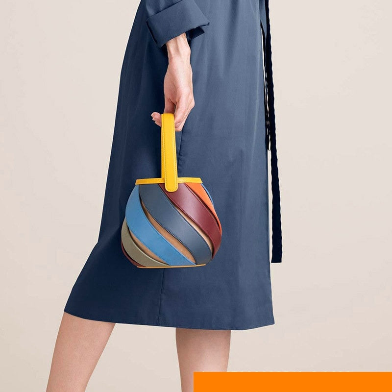 TEEK - Gapped Bucket Swirl Bag BAG theteekdotcom   