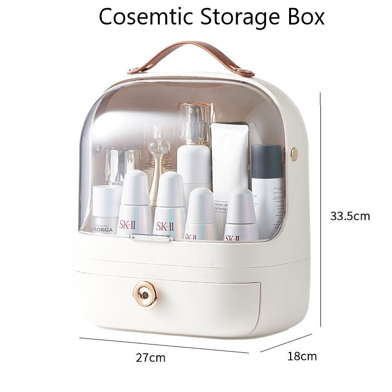 TEEK - Luxury Cosmetic Storage Display Capsule Organizers MAKEUP STORAGE theteekdotcom 1 Drawer Capsule White  