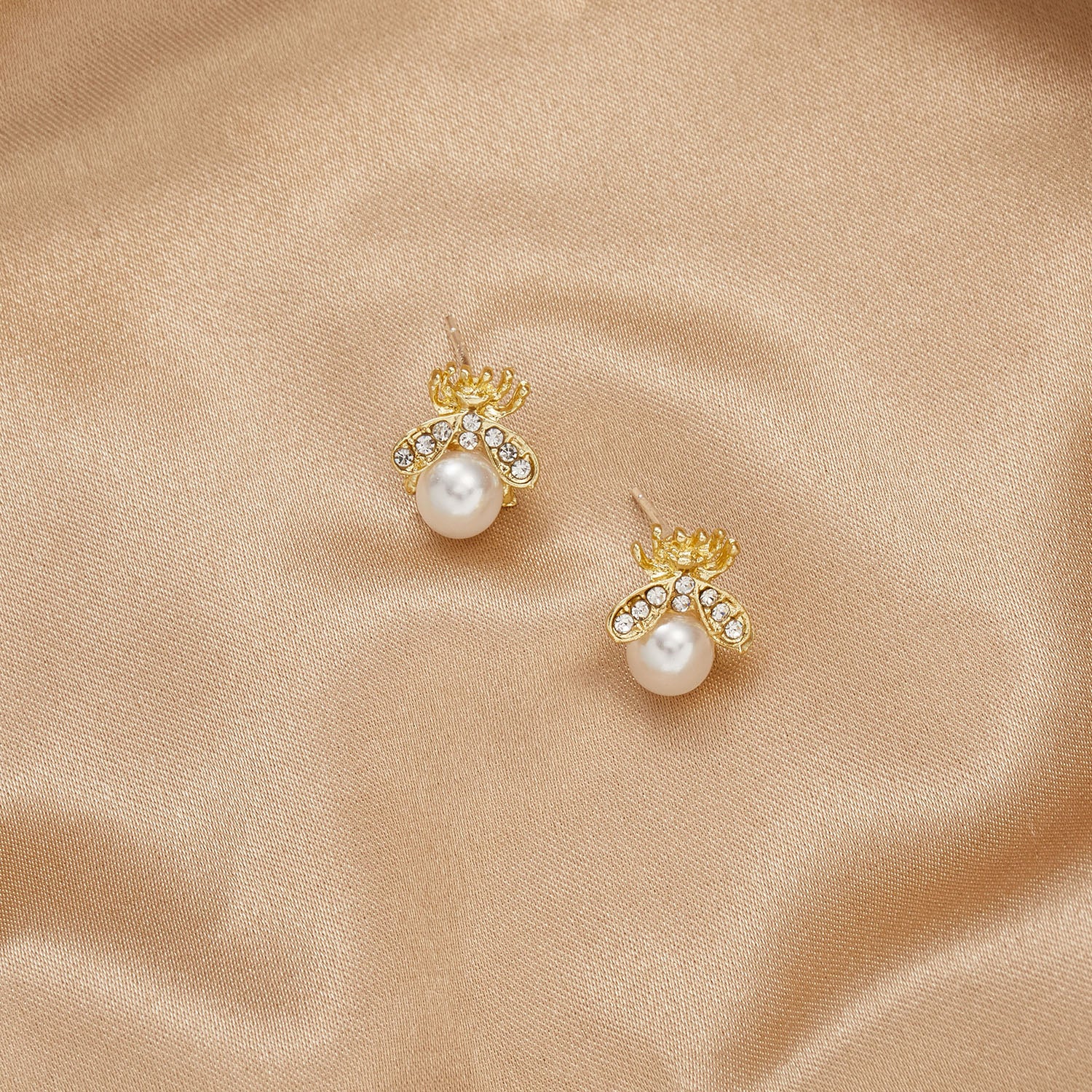 TEEK - Variety Honeybee and Other Pearl Earrings JEWELRY theteekdotcom   