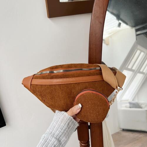 TEEK - Small Corduroy Sling Bag BAG TEEK Trend   