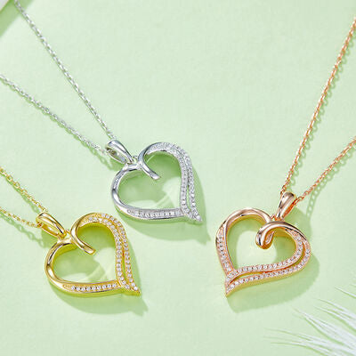 TEEK - Standard 925 SS Heart Shape Necklace JEWELRY TEEK Trend   