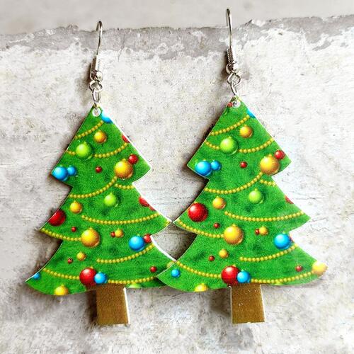 TEEK - Christmas Themed Dangle Earrings JEWELRY TEEK Trend Style E  