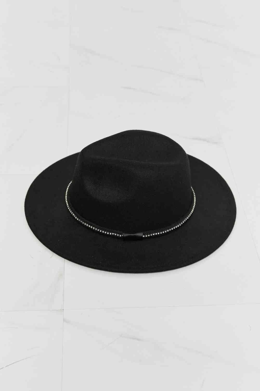 TEEK - Black Bring It Back Fedora Hat HAT TEEK Trend   