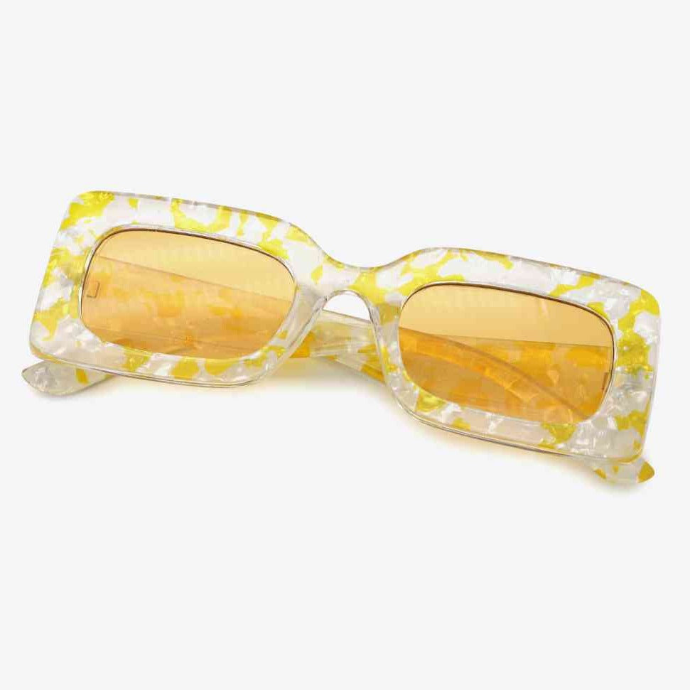 TEEK - Tortoiseshell Rectangle Sunglasses EYEGLASSES TEEK Trend   
