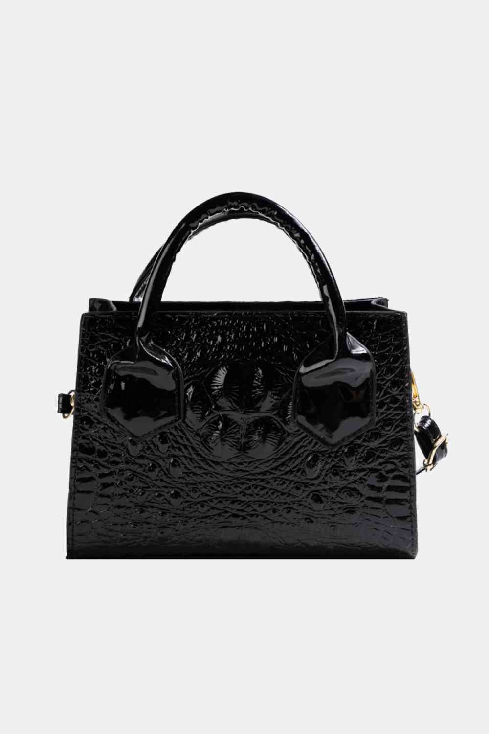 TEEK - Textured Sheen Bag BAG TEEK Trend Black  
