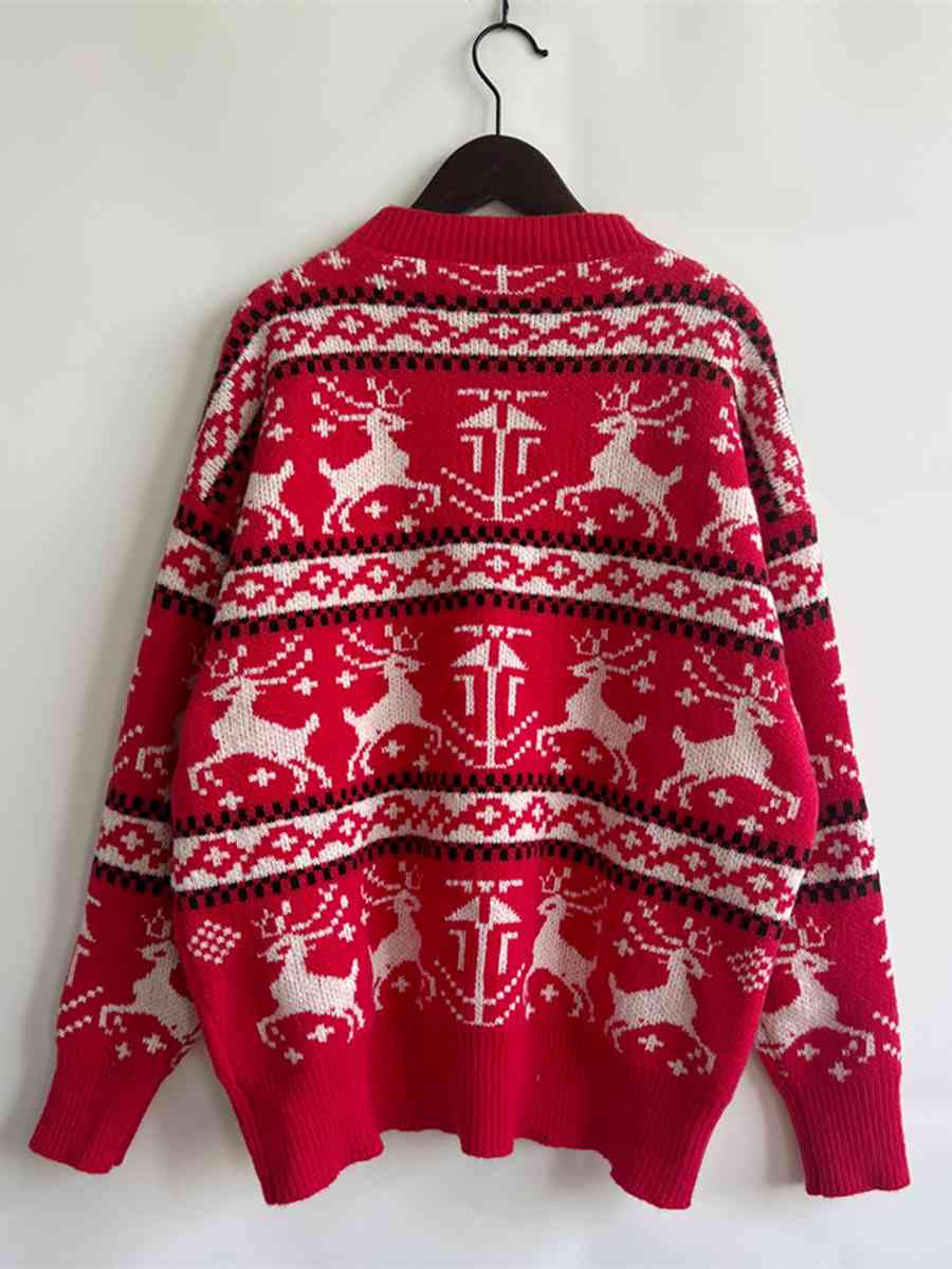 TEEK - Christmas Dropped Shoulder Sweater SWEATER TEEK Trend   