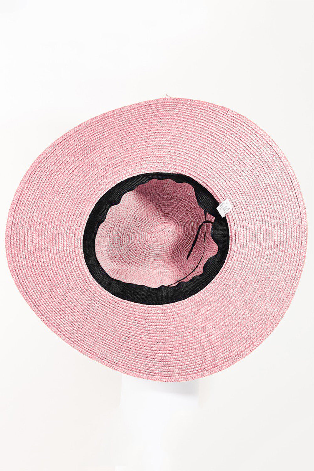 TEEK - Pink Fame Straw Braided Rope Strap Fedora Hat HAT TEEK Trend   