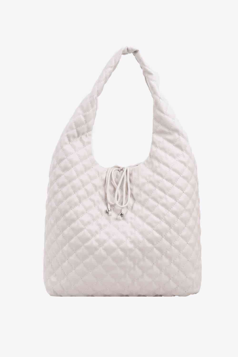 TEEK - Woven PU Leather Handbag BAG TEEK Trend White  