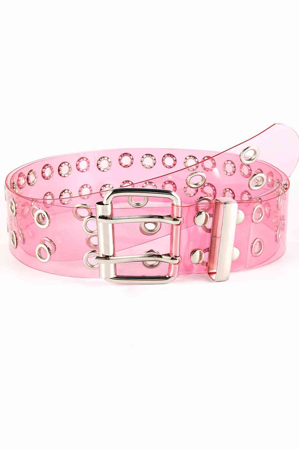 TEEK - Pink Grommet PVC Belt BELT TEEK Trend S  