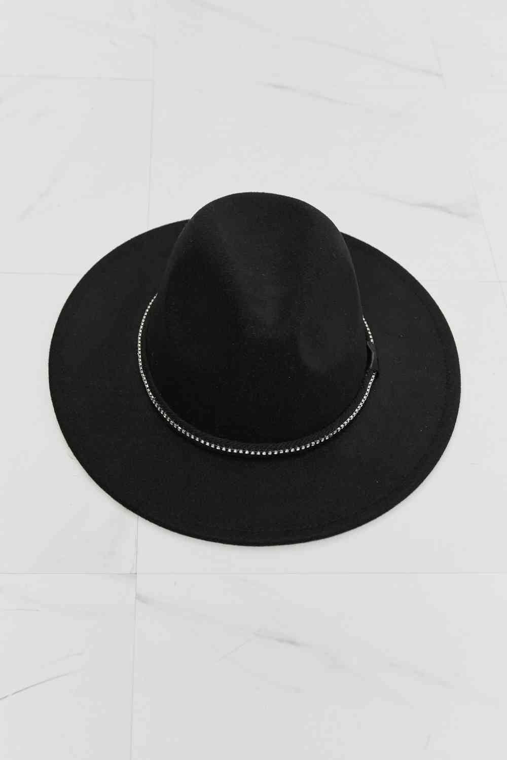 TEEK - Black Bring It Back Fedora Hat HAT TEEK Trend   