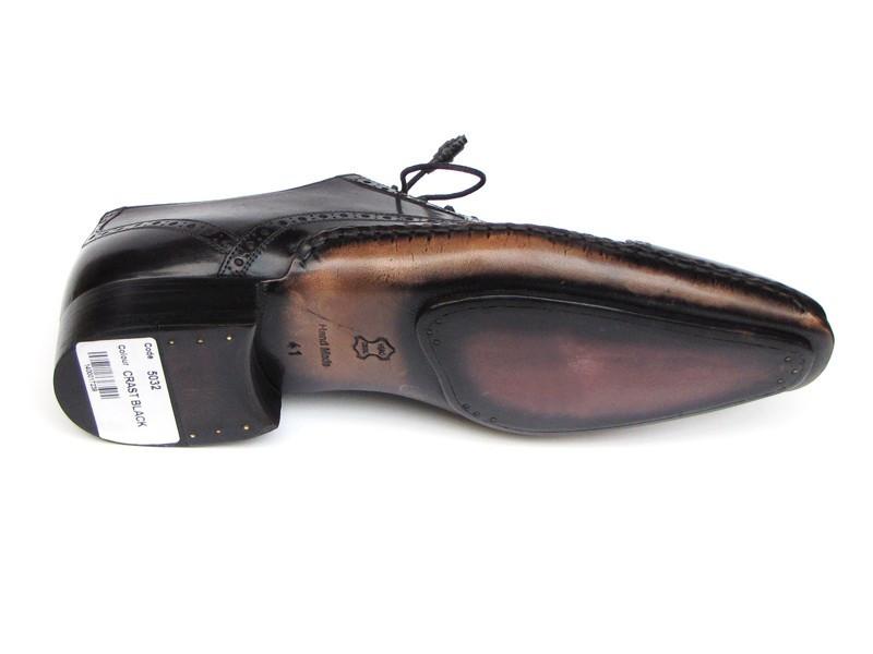 TEEK - Paul Parkman Captoe Black Shoes Oxfords SHOES theteekdotcom   