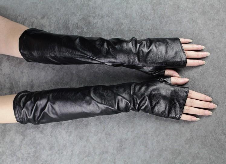 TEEK - Fingerless Gloves - Vegan Leather GLOVES TEEK M   