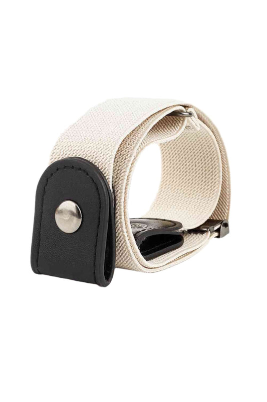 TEEK - Belt Loop Snap Belt BELT TEEK Trend Cream/Black  