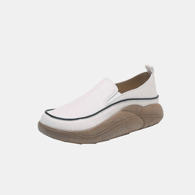 TEEK - Chunky Slip On Shoes SHOES TEEK Trend Ivory 35(US4) 