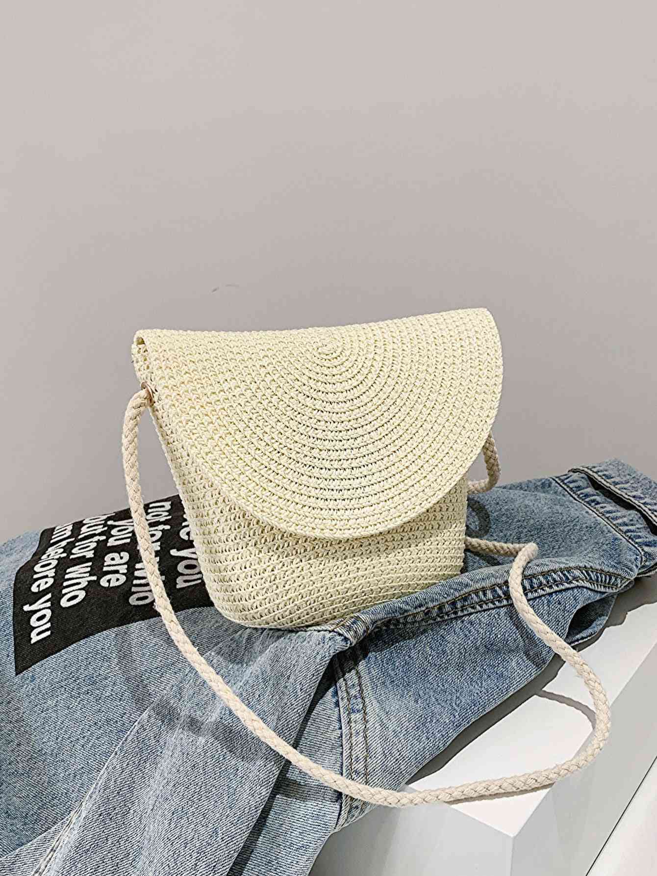TEEK - Crochet Shoulder Bag BAG TEEK Trend Cream  