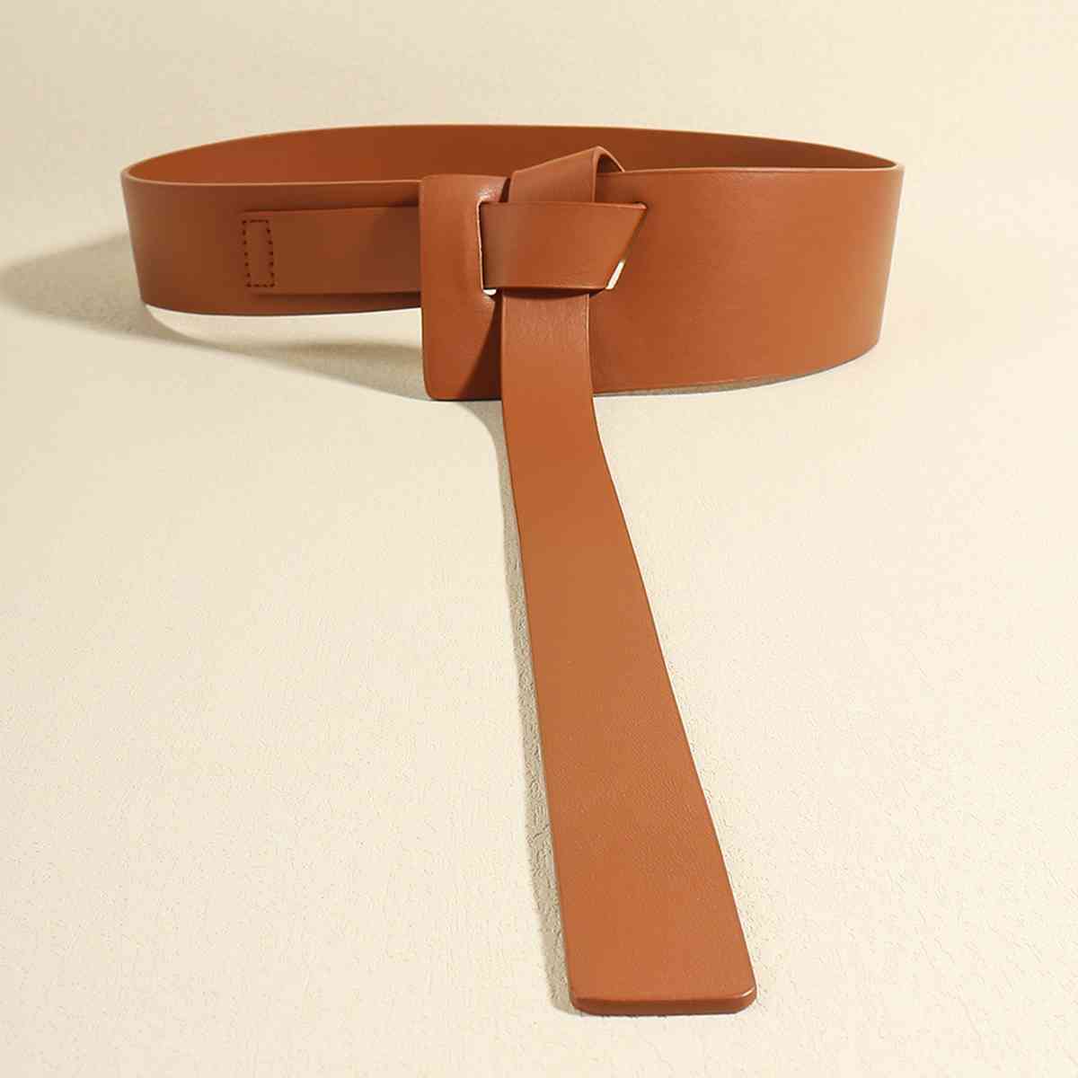 TEEK - Knot Tie Belt BELT TEEK Trend Caramel  
